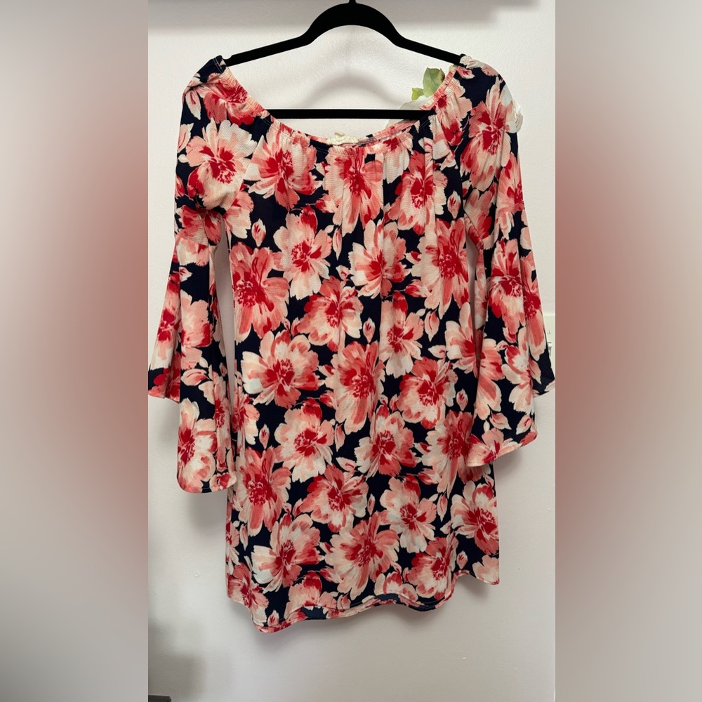 Floral mini dress